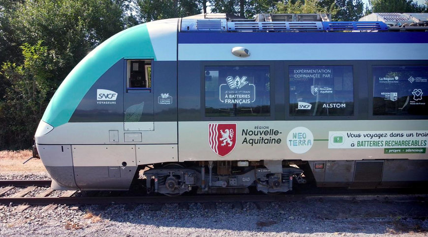 SNCF VOYAGEURS ET ALSTOM PRÉSENTENT LE PREMIER DES CINQ TRAINS À BATTERIES COMMANDÉS PAR LES RÉGIONS AUTORITÉS ORGANISATRICES DE LA MOBILITÉ